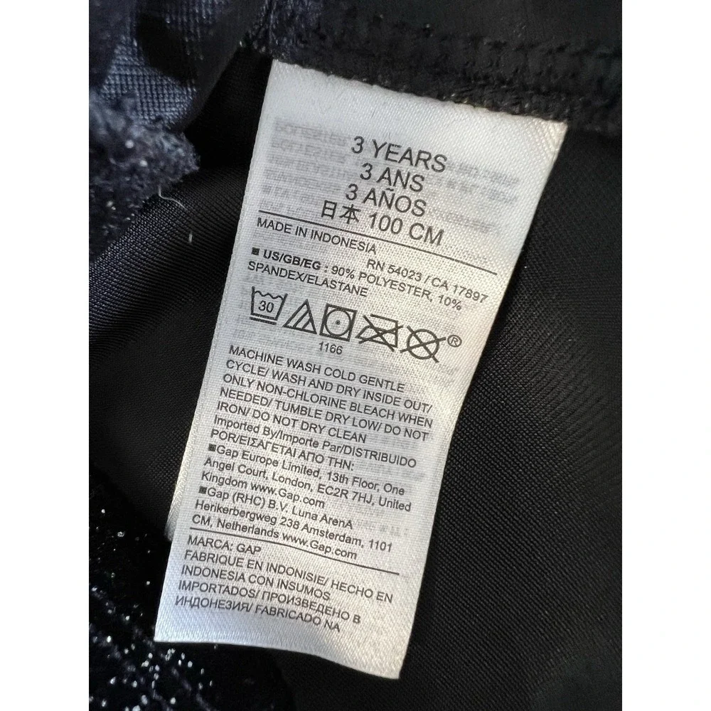 Gap Baby & Toddler Sparkle Velour Outfit Set 3Yrs New